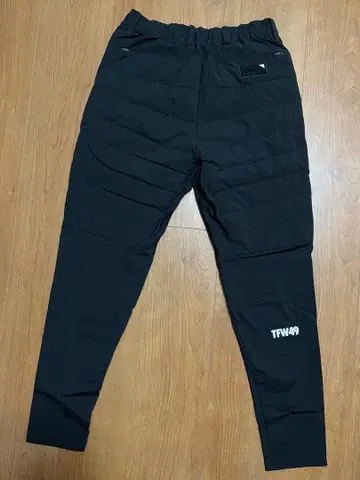 TFW49 다운 팬츠 블랙 S 골프 방한 junhashimoto