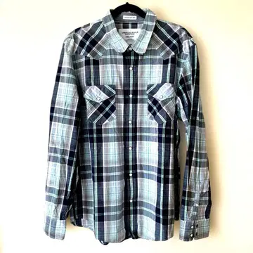 [ 새상품급 ] AMERICAN EAGLE 체크 긴팔 셔츠 XXL