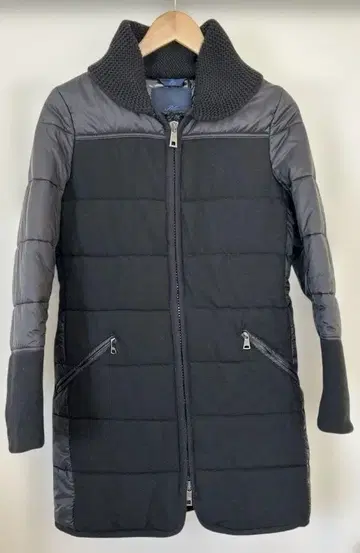 클리닝 완료 BLUE les copains 블루 레꼬빵 충전솜 코트