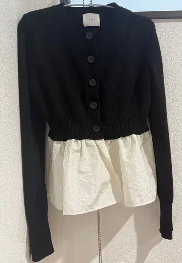 [할인] ohga 도킹 니트 OHGA DOCKING KNIT