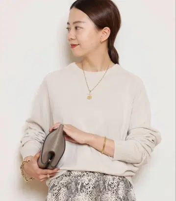 Deuxieme Classe WISH 크루넥 풀오버