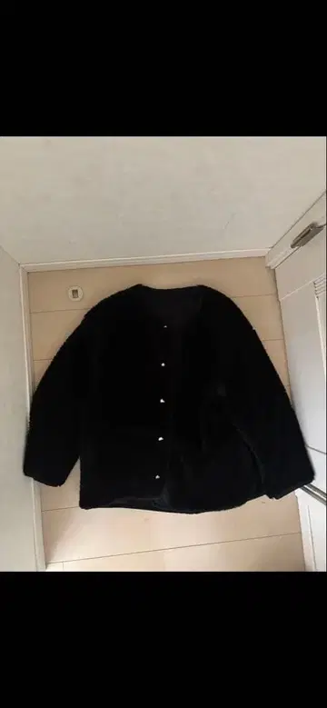 beauty&youth 리버서블 보아 자켓