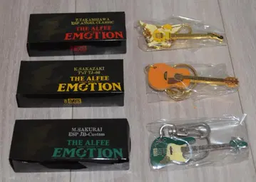 THE ALFEE EMOTION 기타 키링 3세트