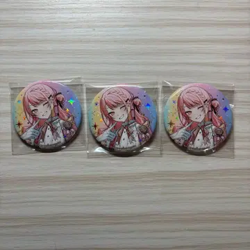 프로세카 감사제 5주년 아키야마 미즈키 오로라 금박 캔뱃지 3개 세트