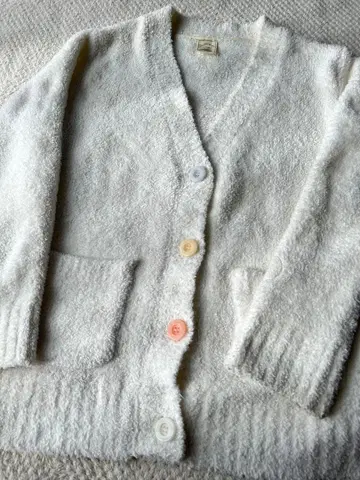 젤라또피케 가디건 젤라피케 화이트