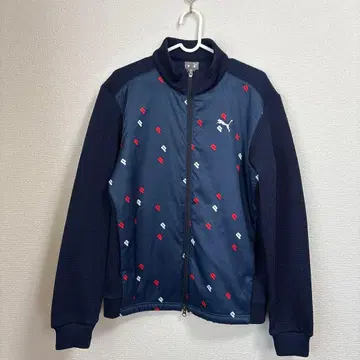 PUMA 네이비 골프 자켓 M
