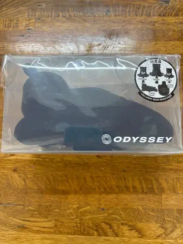 ODYSSEY 블랙 베어 블레이드용 퍼터 골프헤드커버 미사용 새상품
