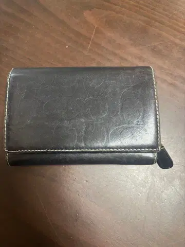 이단 접이식 지갑