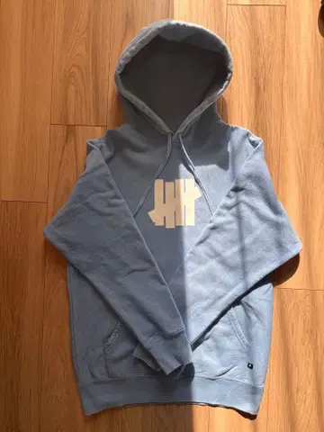 Undefeated 후드 부착 후드티 라이트 블루