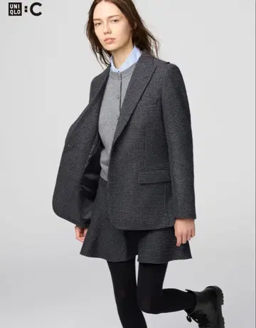 UNIQLO : C 트위드 테일러드 자켓