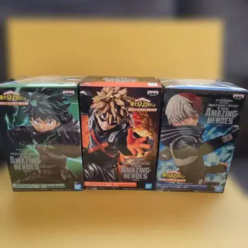 나의 히어로 아카데미아 월드 히어로즈 미션 피규어 세트