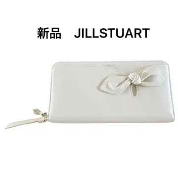 새상품 질스튜어트 앤티크 장지갑 JILLSTUART 화이트 리본
