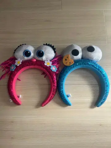 캐릭터 머리띠 2색 세트