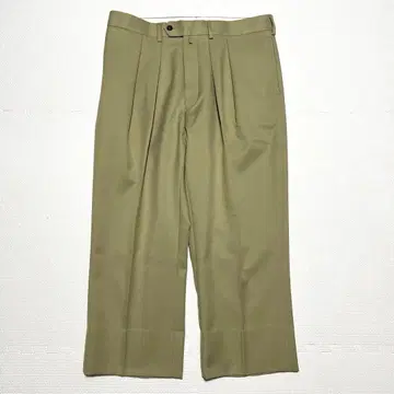 새상품급 NEAT 니트 2턱 슬랙스 라이트 그린 50 폴리에스테르 면