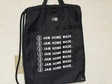 JAM HOME MADE. 드로우 스트링 백 블랙