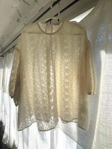 [ 새상품급 ] CLANE 시어 탑 5분 소매