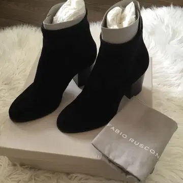 파비오 루스코니 숏부츠 블랙 새상품급