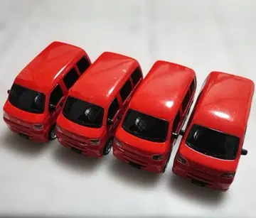 레어 하이 제트 카고 일본 우편 우편차 풀백카 미니카 4대 세트