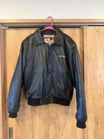 DAVEN 천연 가죽 바시티 자켓 컨디션 최상 빈티지 90s XXL