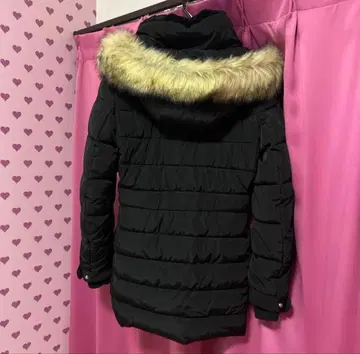 ZARA 블랙 다운 자켓 EU 36