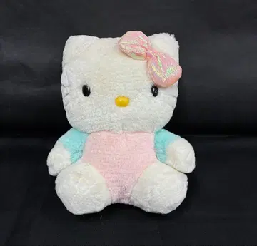 레트로 라메 키티 봉제 인형 산리오 레어 굿즈 당시 물품
