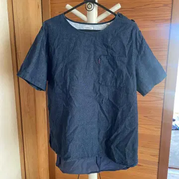 H.R.REMAKE 네이비 스트라이프 T셔츠 사이즈 40