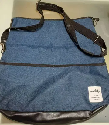 knowledge 숄더백 네이비
