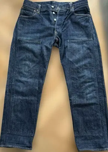 EVISU 에비수 더블니 데님 팬츠 청바지