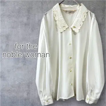 새상품급 긴팔 셔츠 (M) 화이트 포멀 캐주얼 심플 엘레강트 귀여운