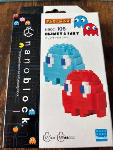 나노블록 팩맨 블링키&인키