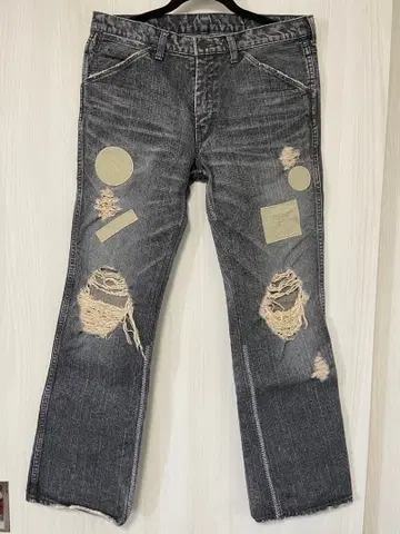 넘버나인 그런지 데님 04AW