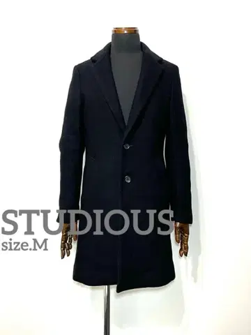 STUDIOUS 스테이디오스 남성용 체스터 코트