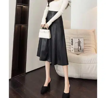 가죽 스커트
