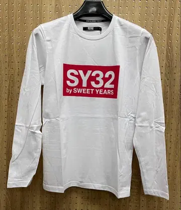 SY32 by SWEET YEARS BOXLOG 롱티 화이트 M