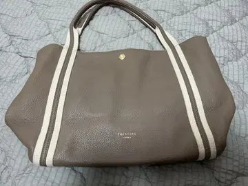 TREASURE 그레이 토트백 대용량