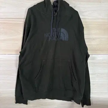 THE NORTH FACE 다크 그레이 후드티 XXL 구제 의류