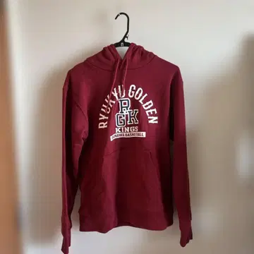 류큐 골든 킹스 후드티 M 사이즈 버건디