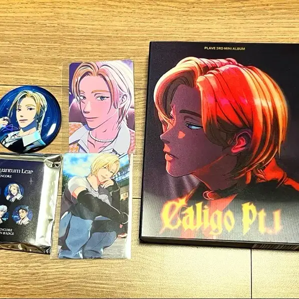 플레이브 앙콘 미공포 5만원 특전 노아+뱃지+앨범+카쿠렌보 십카페 럭드