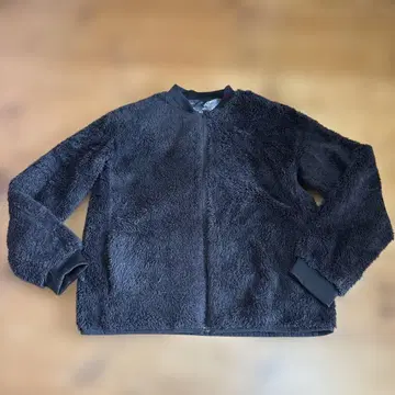 PUMA 블랙 보아 자켓 리버서블