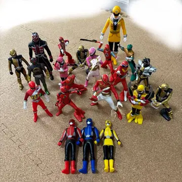 가면라이더 슈퍼전대 히어로 소프트 비닐 피규어 세트