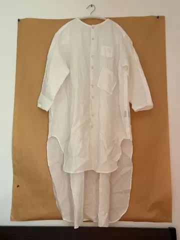 UNIONINI 유니오니니 셔츠 원피스 롱 셔츠