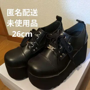 YOSUKE 플랫폼 블랙 26cm
