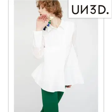 [ 새상품 ] UN3D. LAYERED FRILL SHIRTS