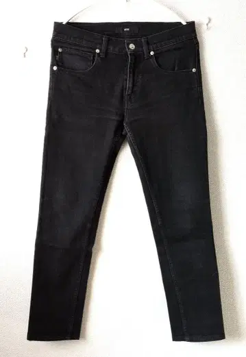 VAPORIZE 블랙 데님 팬츠 31인치