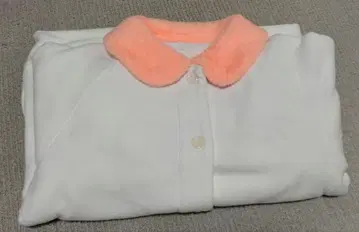 플리스 자켓 M 사이즈 화이트