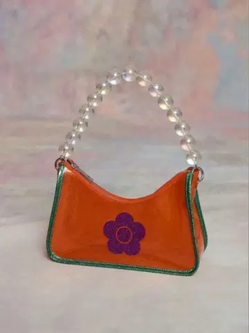 PAMEO POSE Daisy 90s Shoulder Bag 오렌지