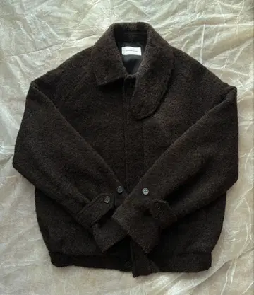 [ 새상품 ] MARKAWARE 2025aw 알파카 루프 트위드