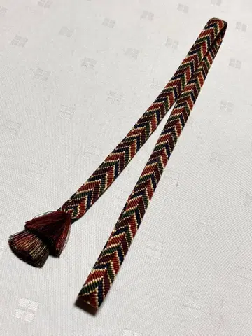 미사용품 일본 의류 순수 실크 유직 조 무형 문화재 도묘 허리띠 선착순