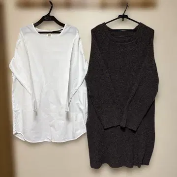 M 사이즈 긴팔 니트 스웨터