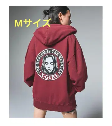 X-GIRL 집업 후드티